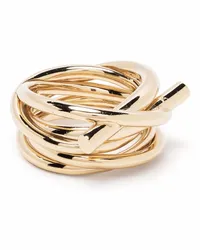 Ferragamo Ring im Lagen-Look Gold