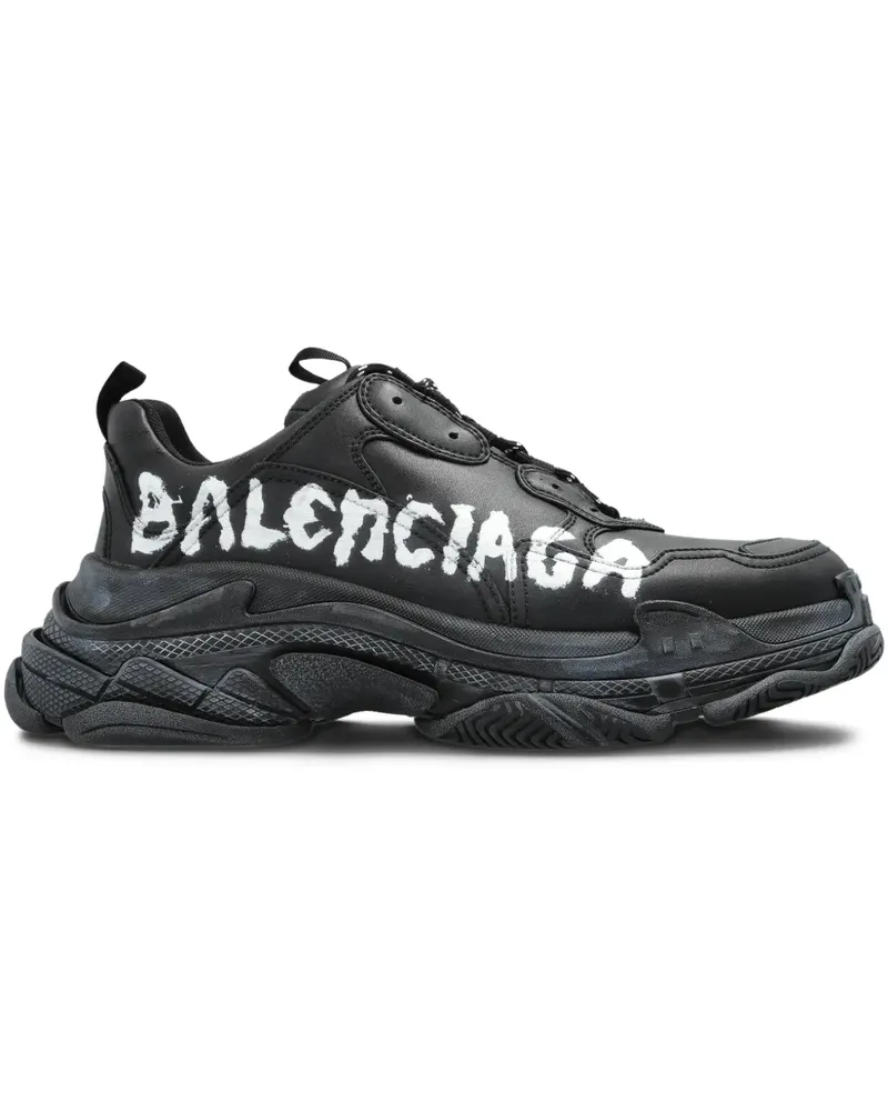 Balenciaga Triple S Sneakers - Schwarz Schwarz