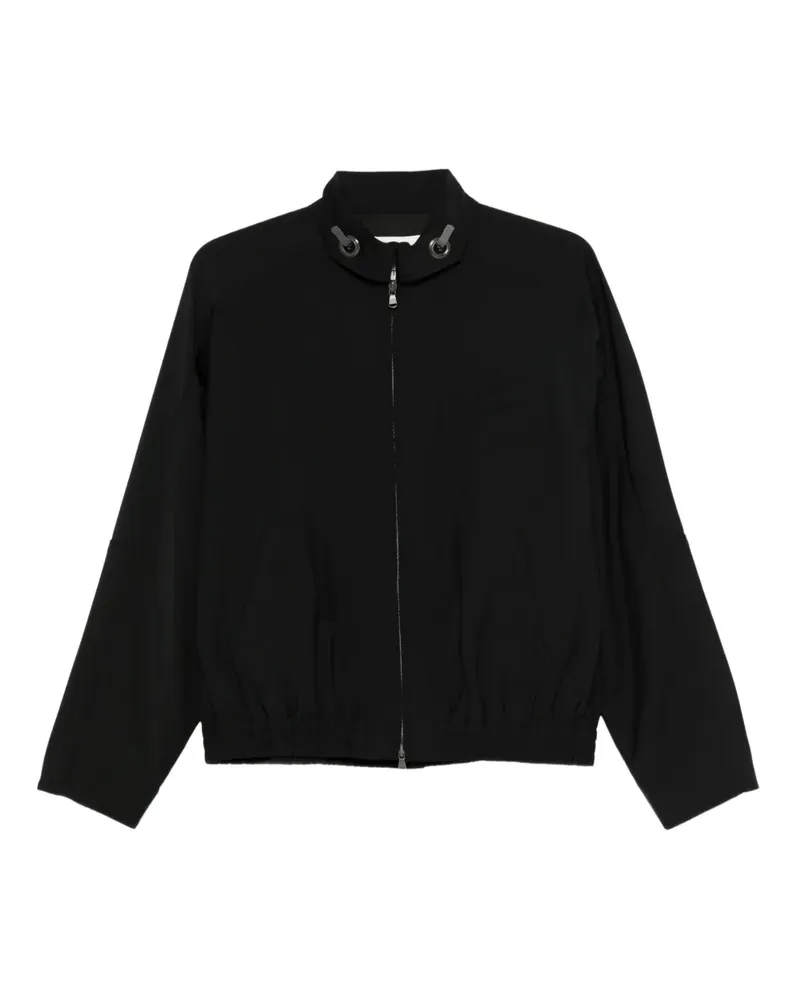 tibi Klassische Bomberjacke - Schwarz Schwarz