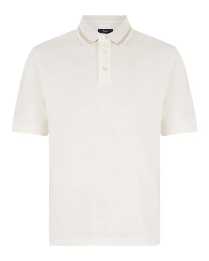 Herno buttoned polo shirt - Nude Nude