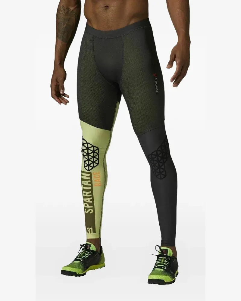 Reebok Spartan Race Leggings - Schwarz Schwarz