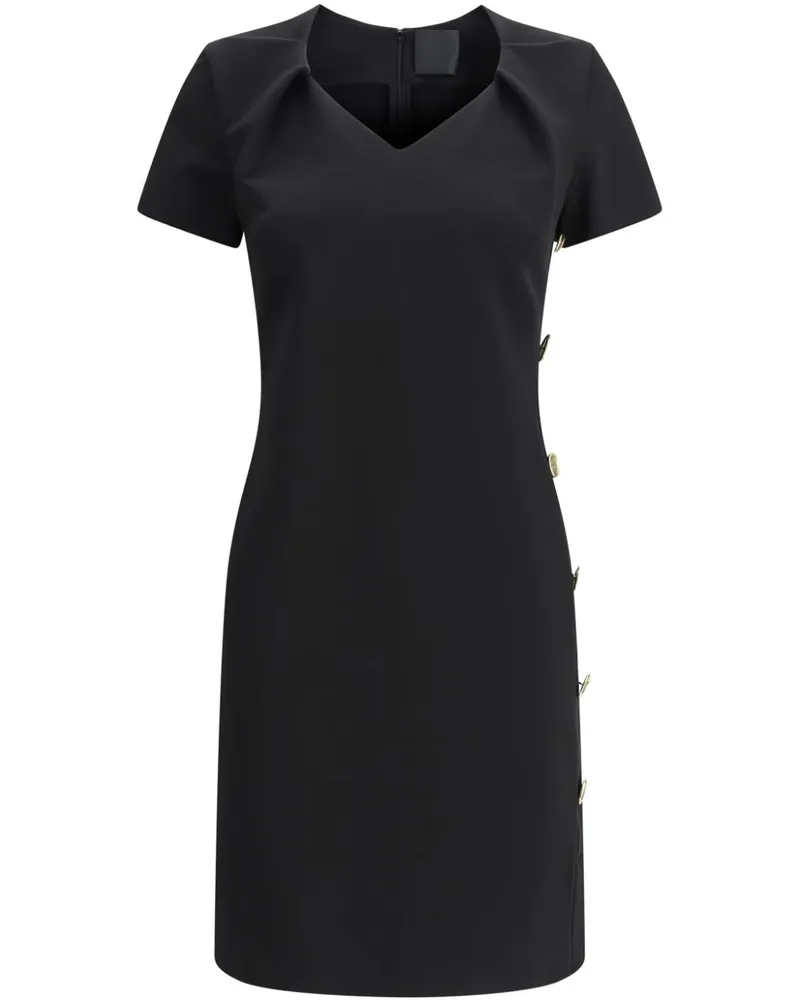 Givenchy Punto-Milano Minikleid mit Knopfdetail - Schwarz Schwarz