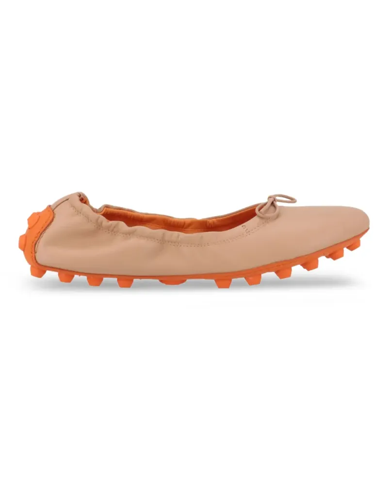 TOD'S Gommini Ballerinas - Nude Nude