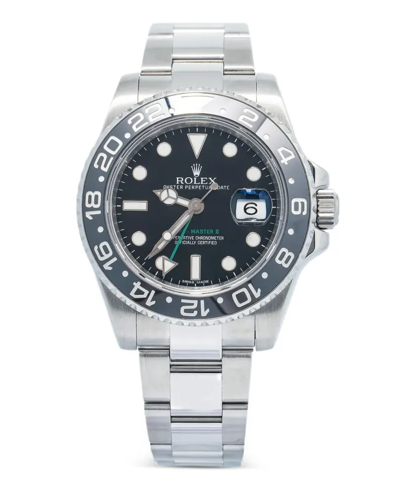 Rolex GMT-Master II Armbanduhr 40mm - Schwarz Schwarz