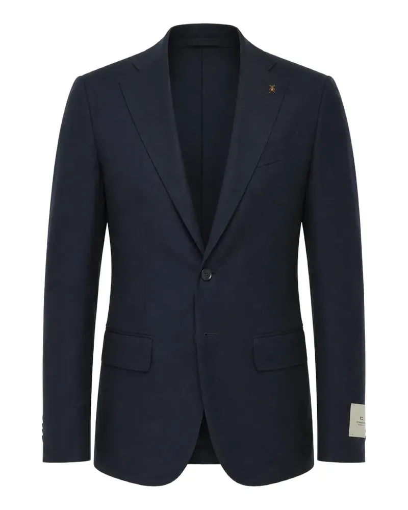 Corneliani CC Collection Jacke mit zwei Knöpfen - Blau Blau