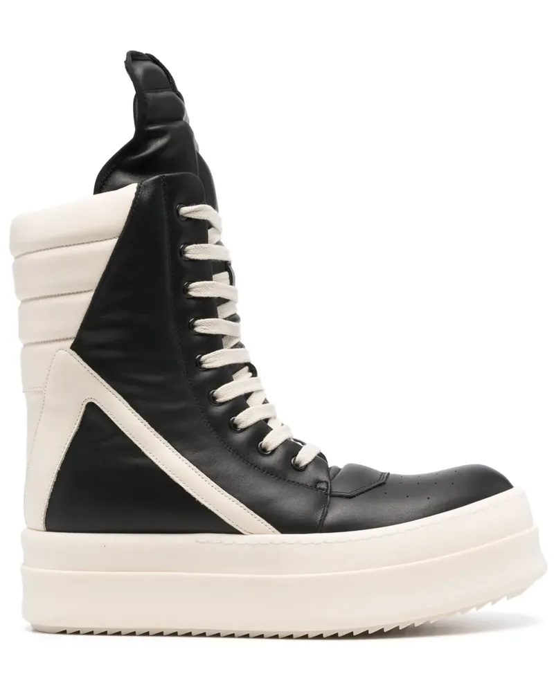 Rick Owens Mega Geobasket Sneakers - Schwarz Schwarz