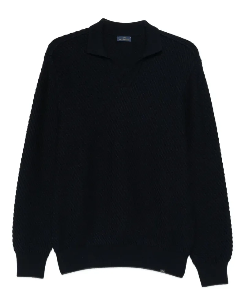 Paul & Shark Pullover mit V-Ausschnitt - Blau Blau