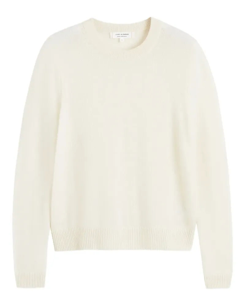 Chinti & Parker Klassischer Kaschmirpullover - Nude Nude