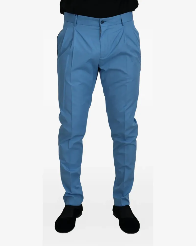 Dolce & Gabbana pleated tailored trousers - Blau Blau