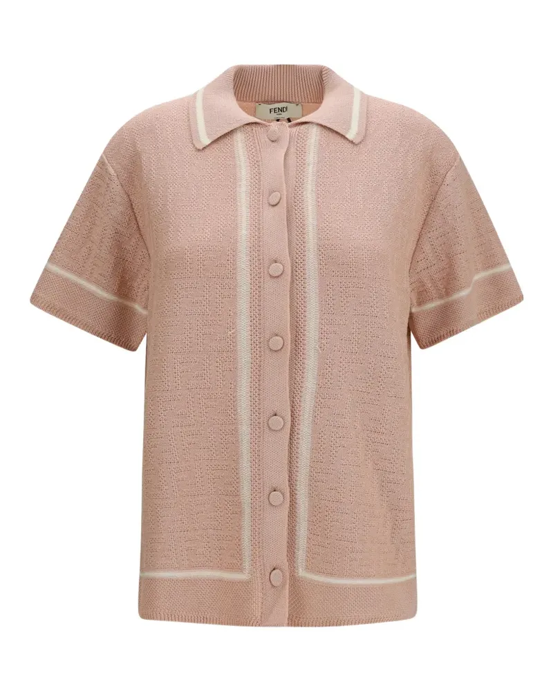 Fendi FF crochet sweater - Rosa Rosa