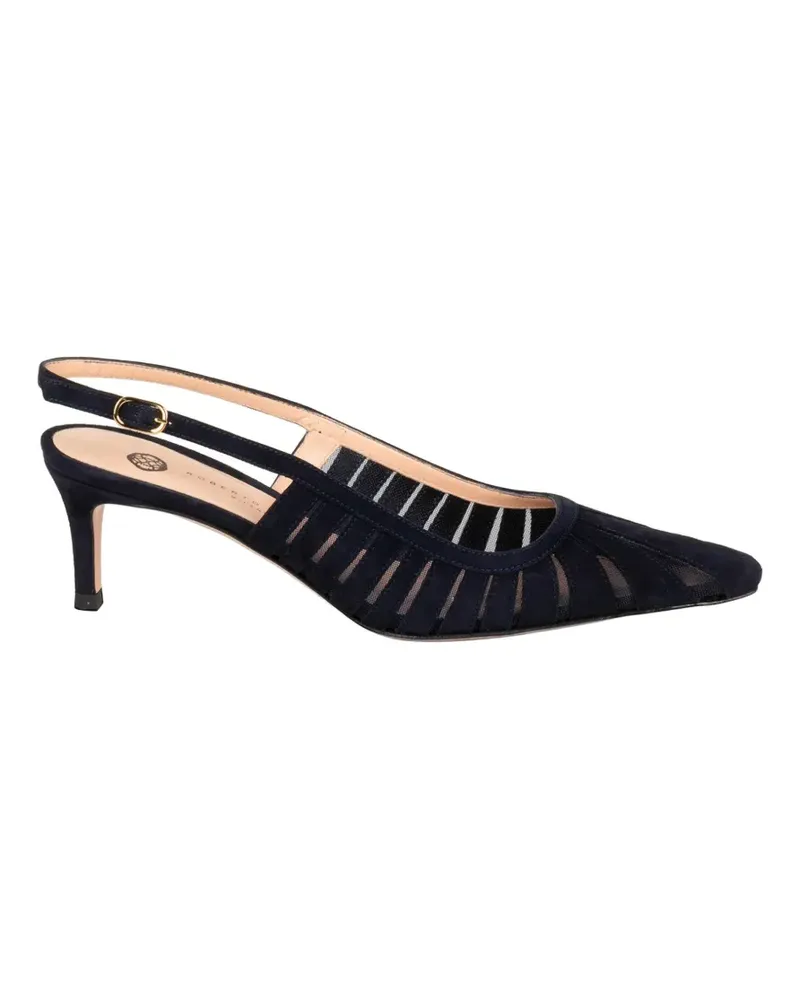 FESTA Milano Fenice cutout-detail pumps - Blau Blau