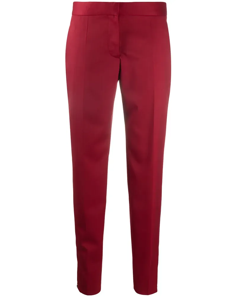Stella McCartney Halbhohe Hose - Rot Rot