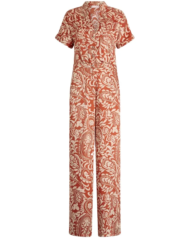 Liu Jo Jumpsuit mit Print - Orange Orange