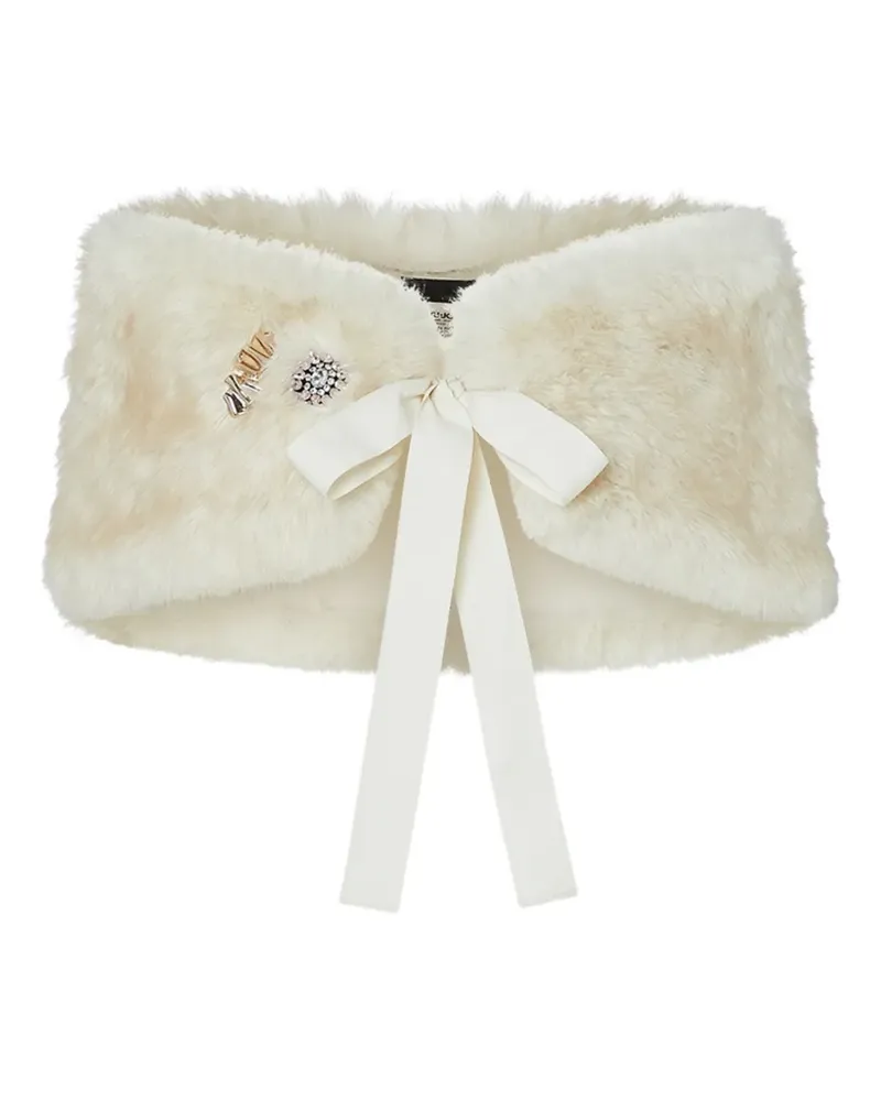 Liu Jo Stola aus Faux Fur - Nude Nude