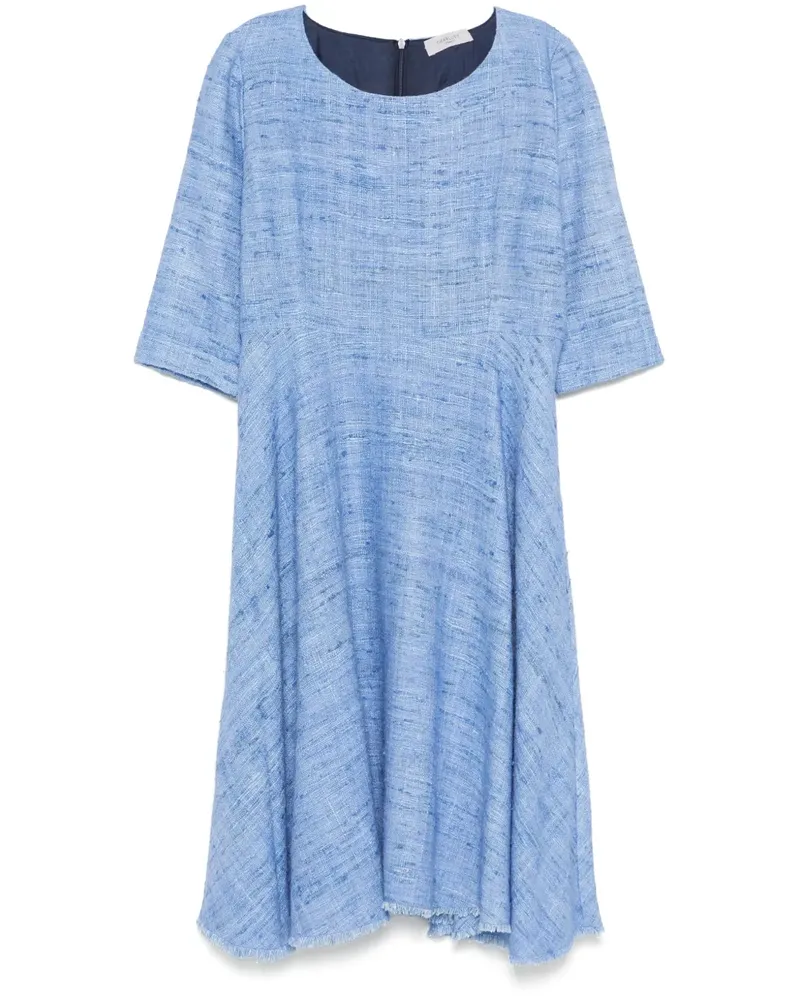 Charlott Ausgestelltes Midikleid - Blau Blau