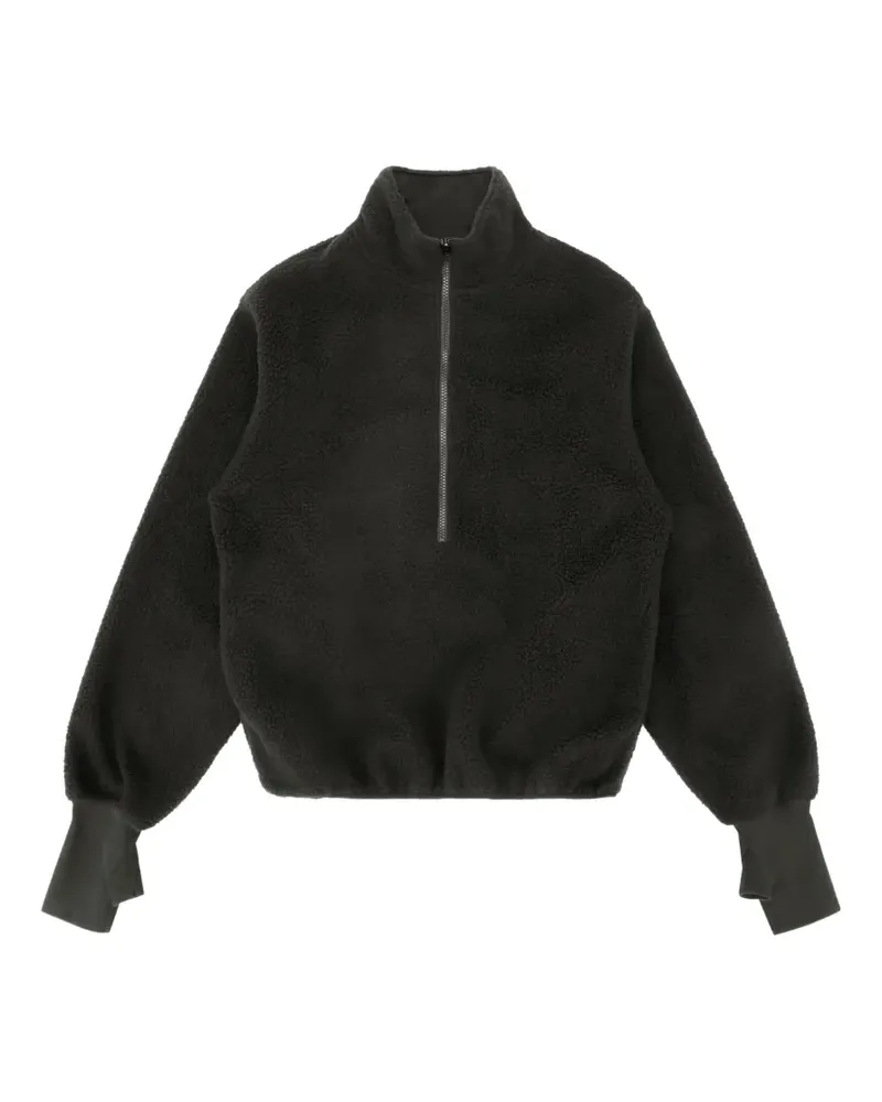Entire Studios Fleecepullover mit Reißverschluss - Schwarz Schwarz