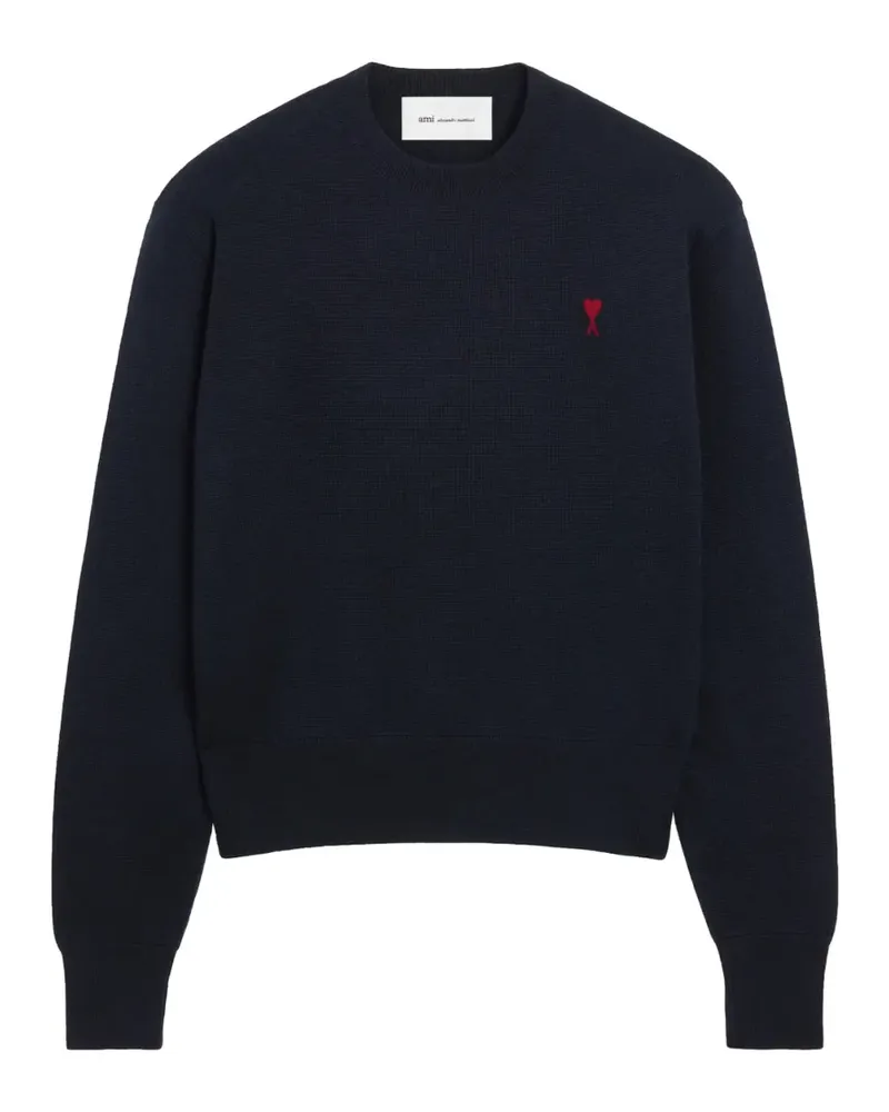 AMI Paris Ami de Coeur Pullover - Blau Blau