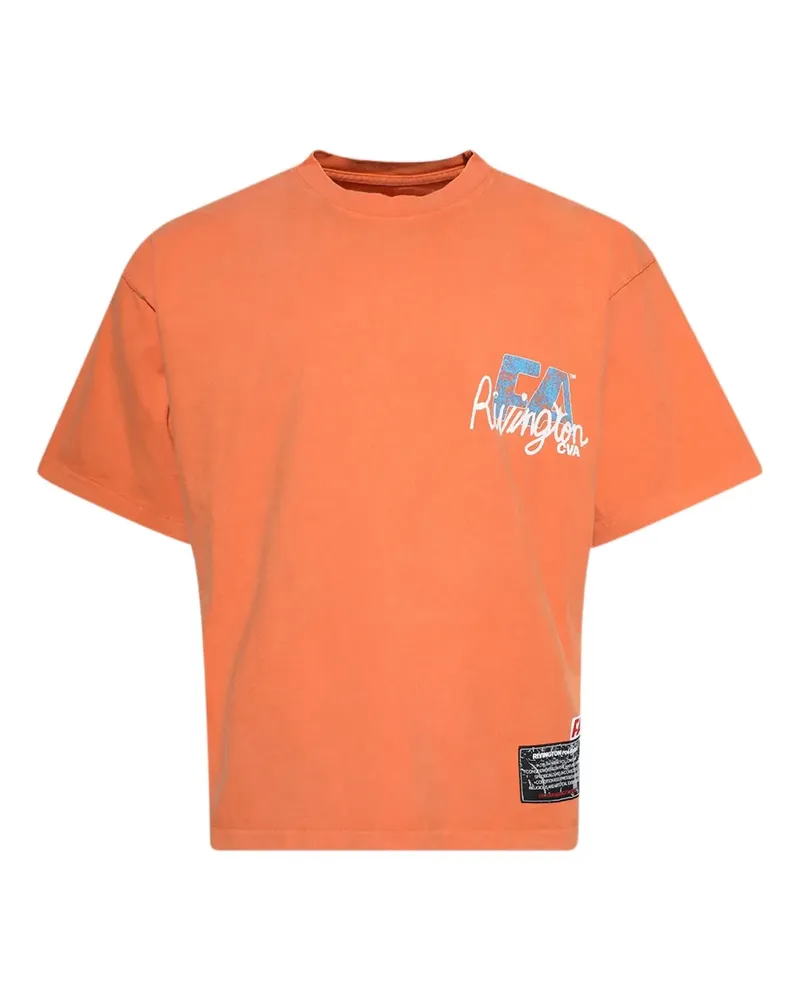 RRR123 Mansion T-Shirt - Orange Orange