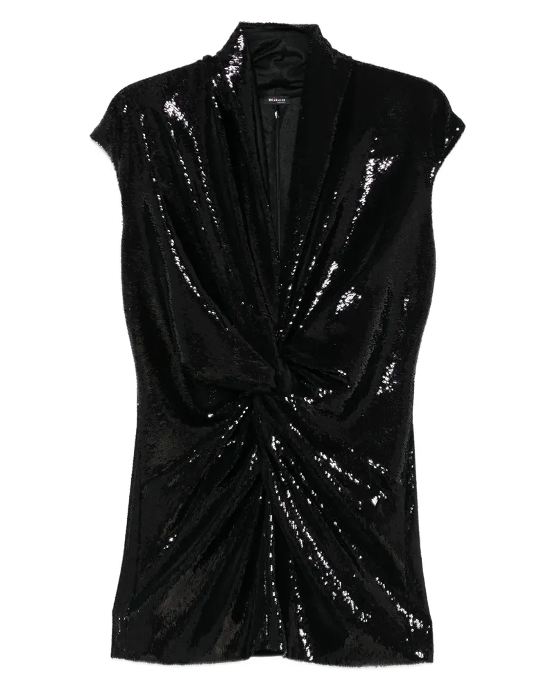 Kiton Top mit Pailletten - Schwarz Schwarz