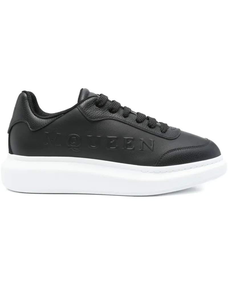 Alexander McQueen Sneakers mit Plateausohle - Schwarz Schwarz