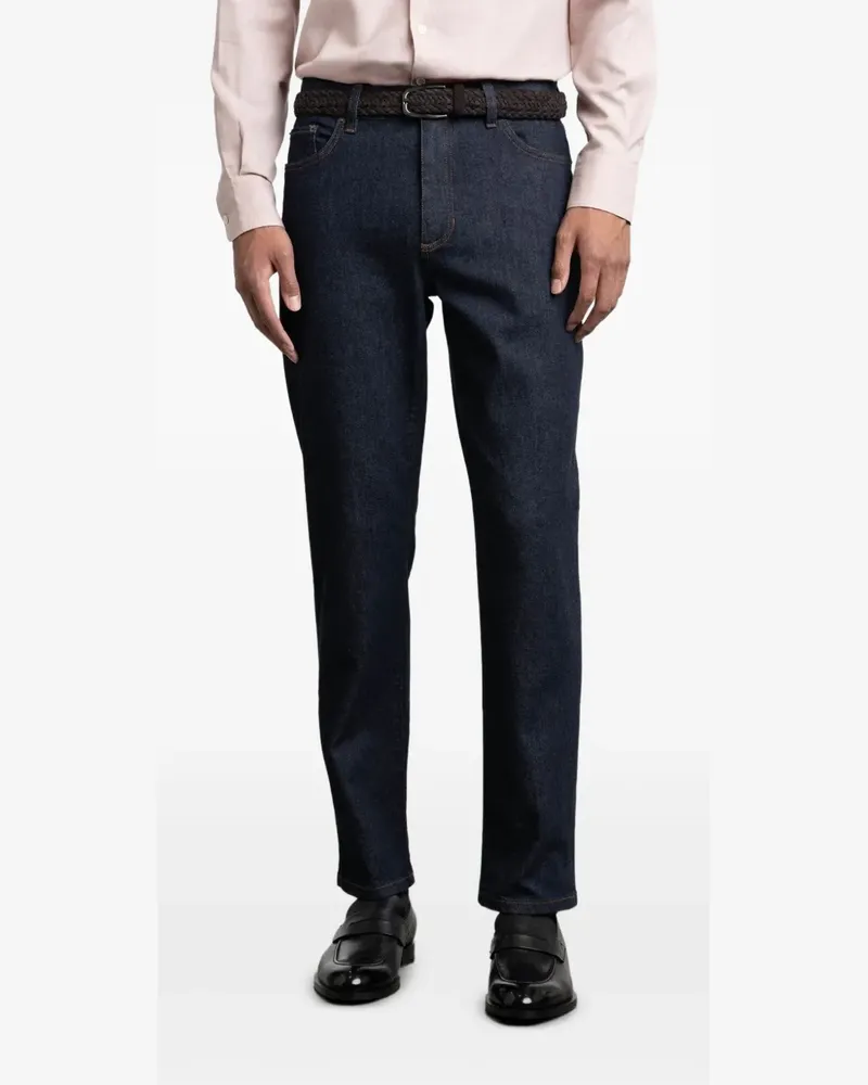 Ermenegildo Zegna Gerade Jeans - Blau Blau