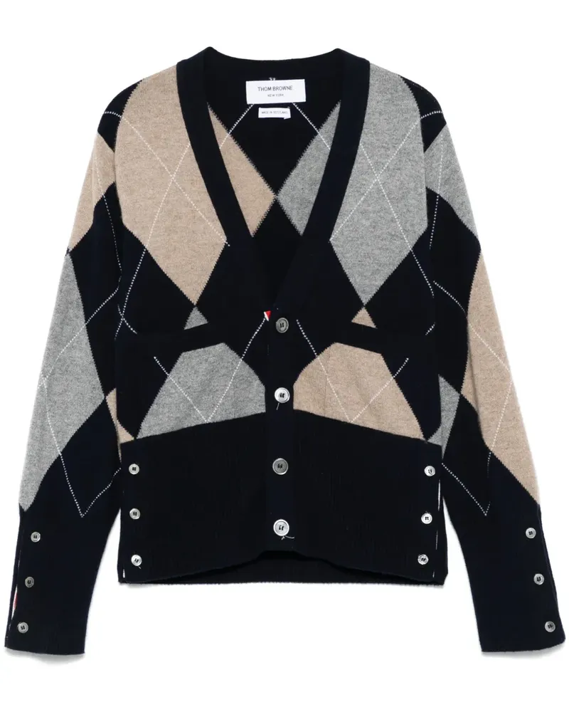 Thom Browne Cardigan aus Kaschmir - Blau Blau