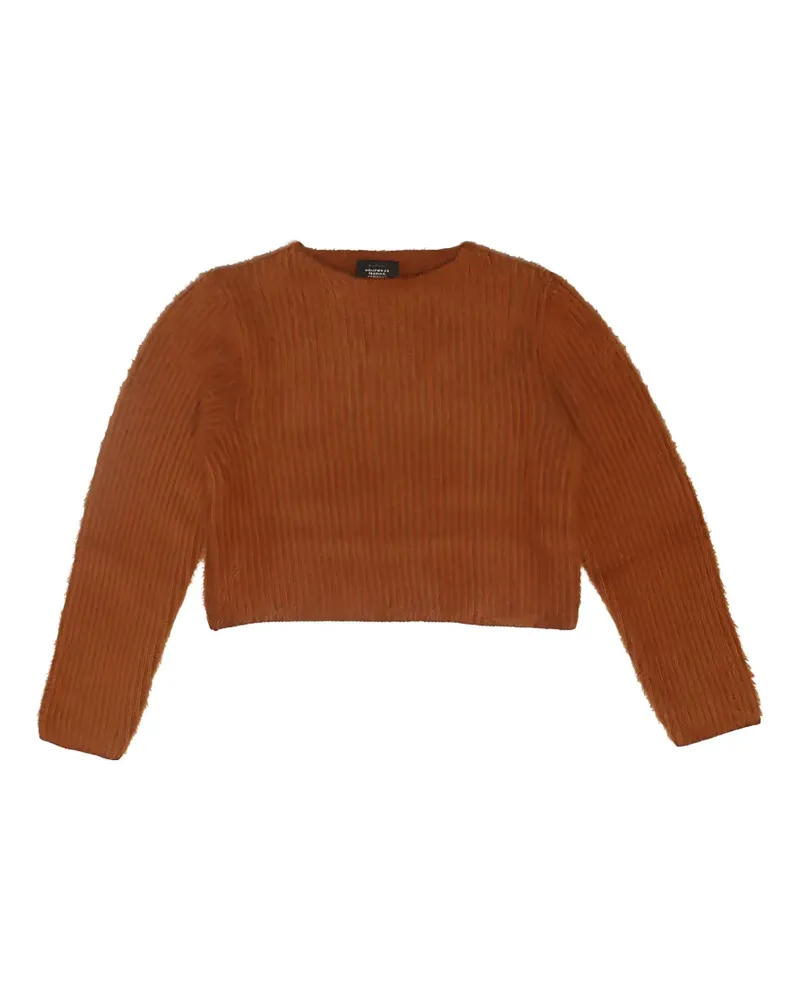 HTC Hollywood Trading Company ribbed-knit sweater - Braun Braun