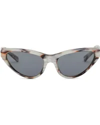 Marni Starshell Mavericks Cat-Eye-Sonnenbrille Nude