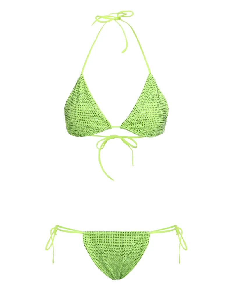 SANTA Brands Dahlia embellished bikini - Grün Grün