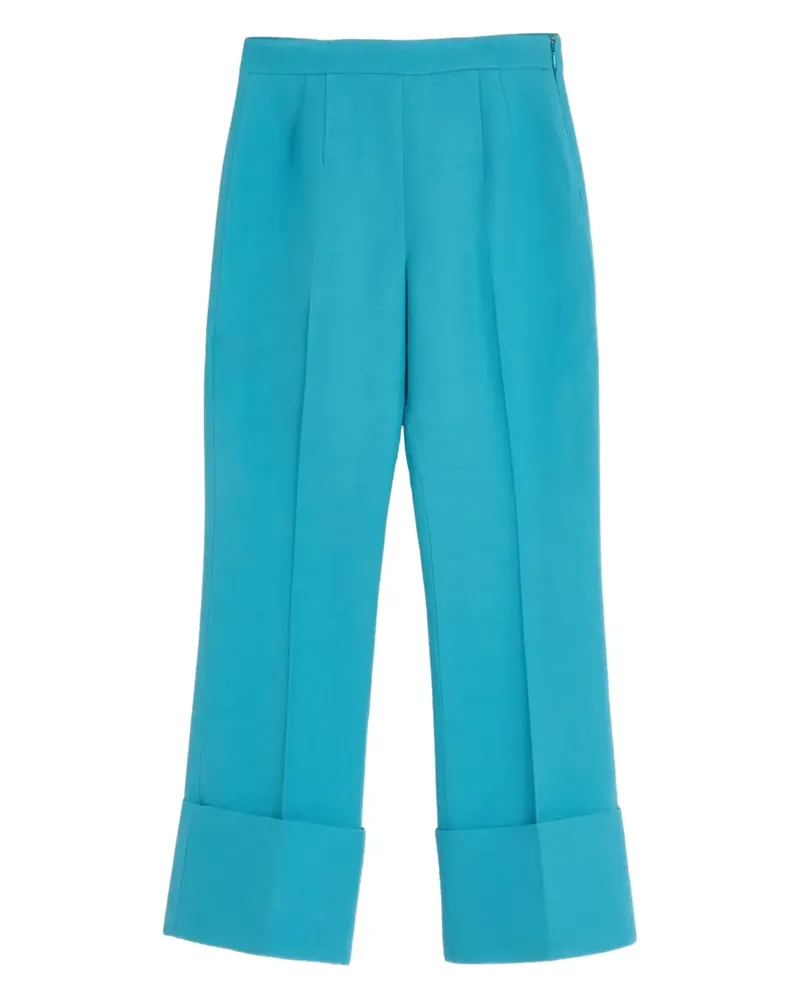 Valentino Garavani Crepe Couture Hose - Blau Blau