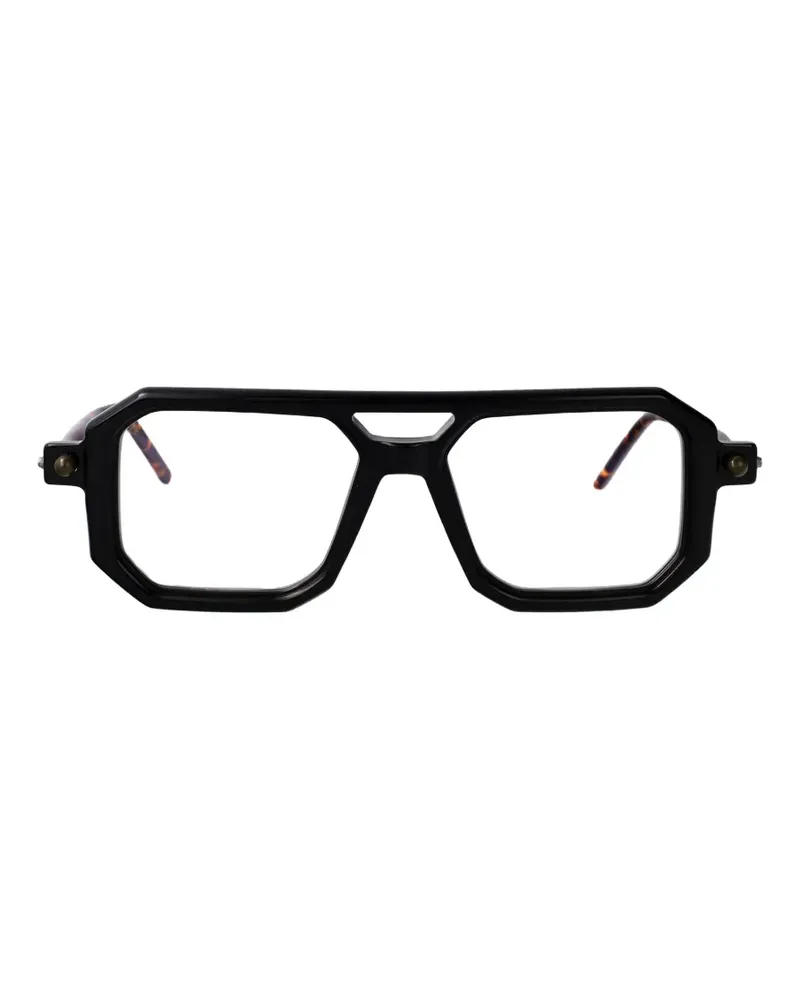 KUBORAUM Maske P8 geometric-frame glasses - Schwarz Schwarz