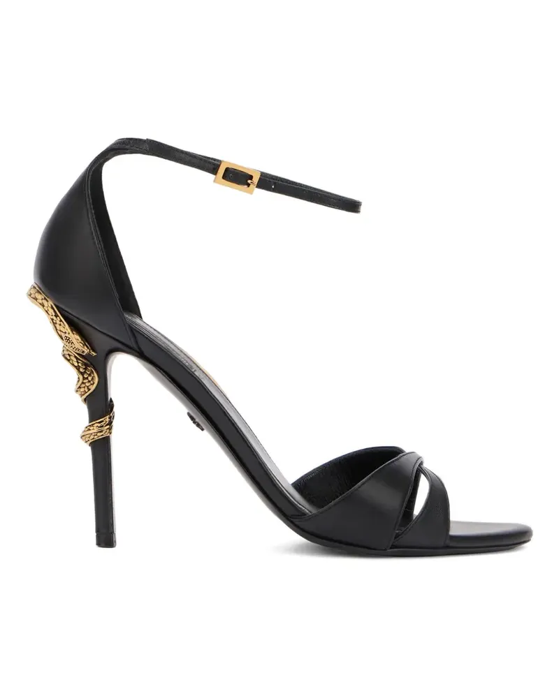 Roberto Cavalli Serpentine sandals - Schwarz Schwarz