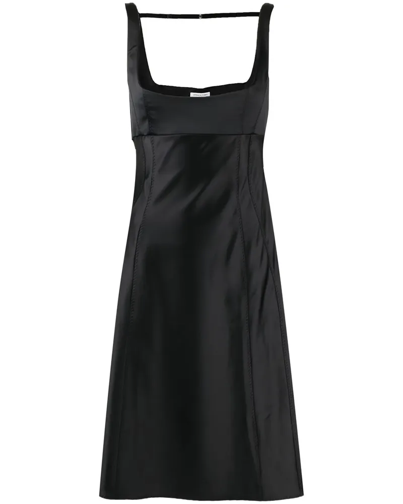 Anna October Ärmelloses Kleid - Schwarz Schwarz