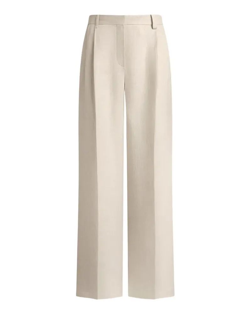 12 STOREEZ Hose mit Gürtelschlaufe - Nude Nude