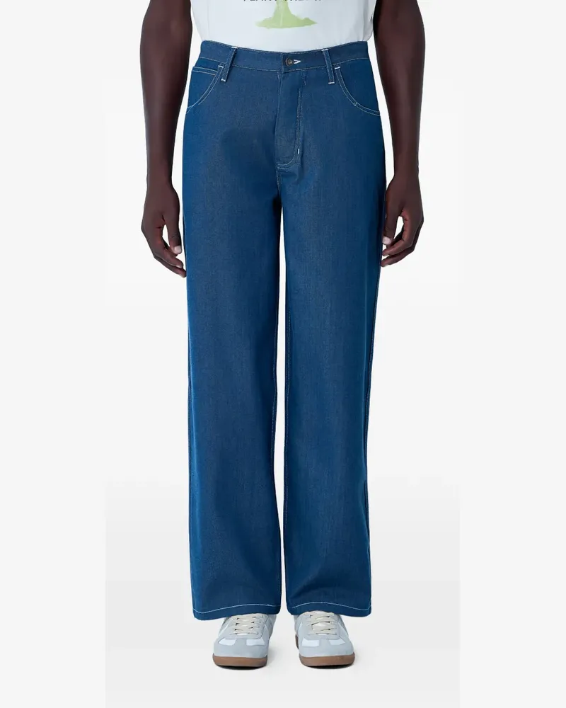 STORY mfg. five-pocket belt-loop jeans - Blau Blau