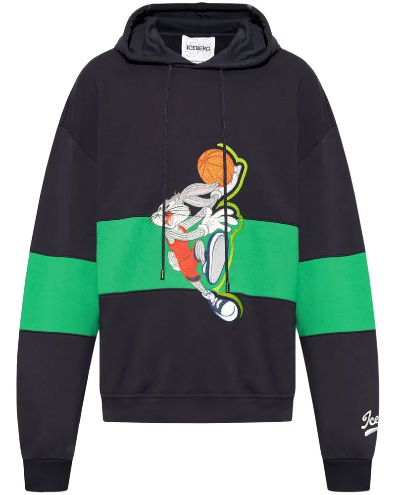 Iceberg x Looney Tunes Hoodie - Blau Blau