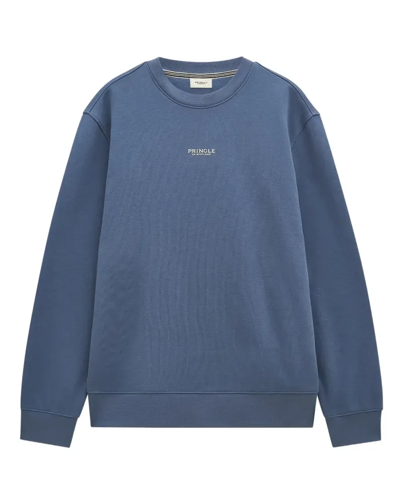 Pringle of Scotland Sweatshirt mit Rundhalsausschnitt - Blau Blau