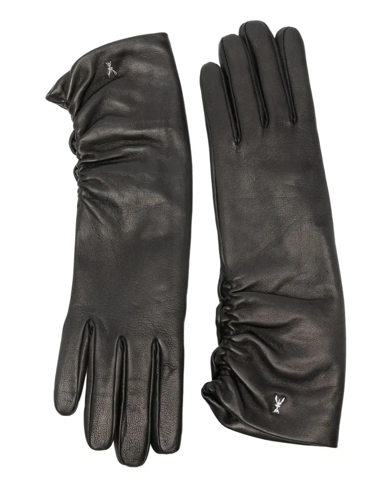 Patrizia Pepe Handschuhe aus Leder - Schwarz Schwarz