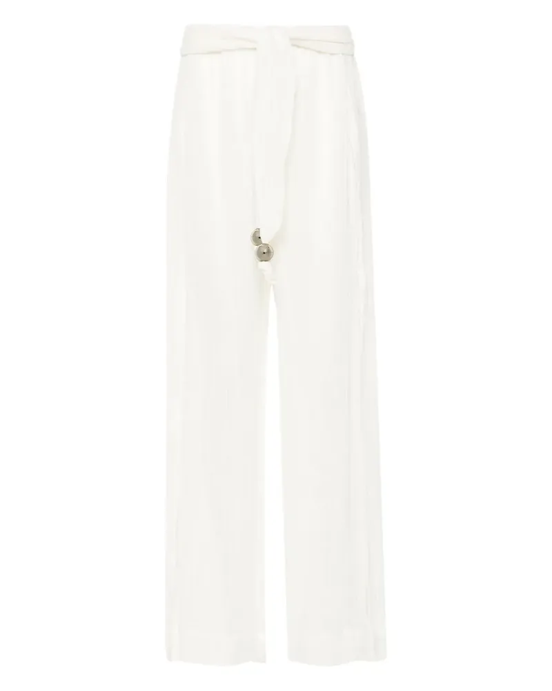 Lisa Marie Fernandez Hose mit weitem Bein - Nude Nude