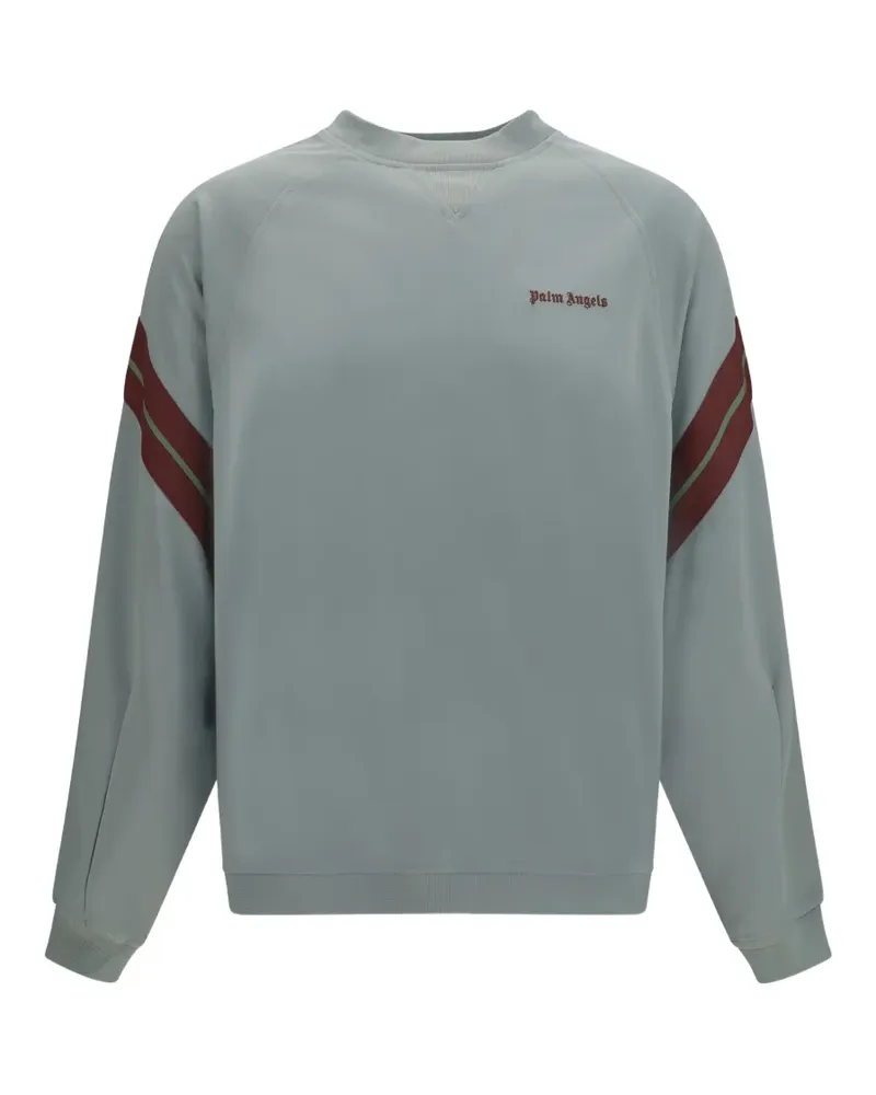 Palm Angels Urban Track Pullover mit Logo - Grau Grau