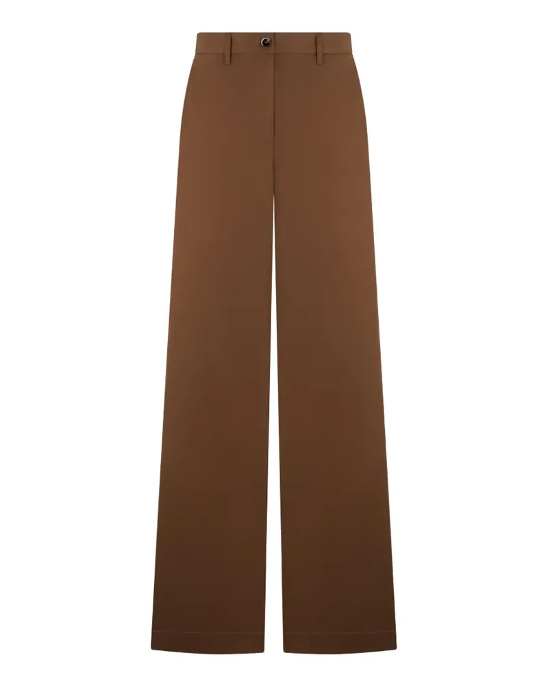 nine:inthe:morning buttoned trousers - Braun Braun