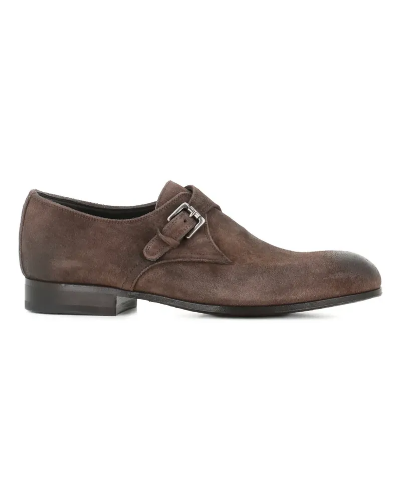 Pantanetti Loafer aus Wildleder - Braun Braun