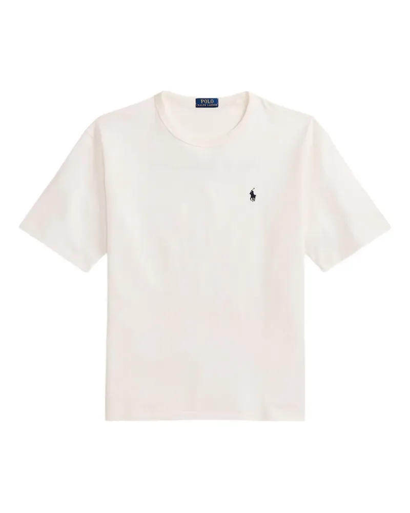 Ralph Lauren Kurzärmeliges T-Shirt aus Jersey - Nude Nude