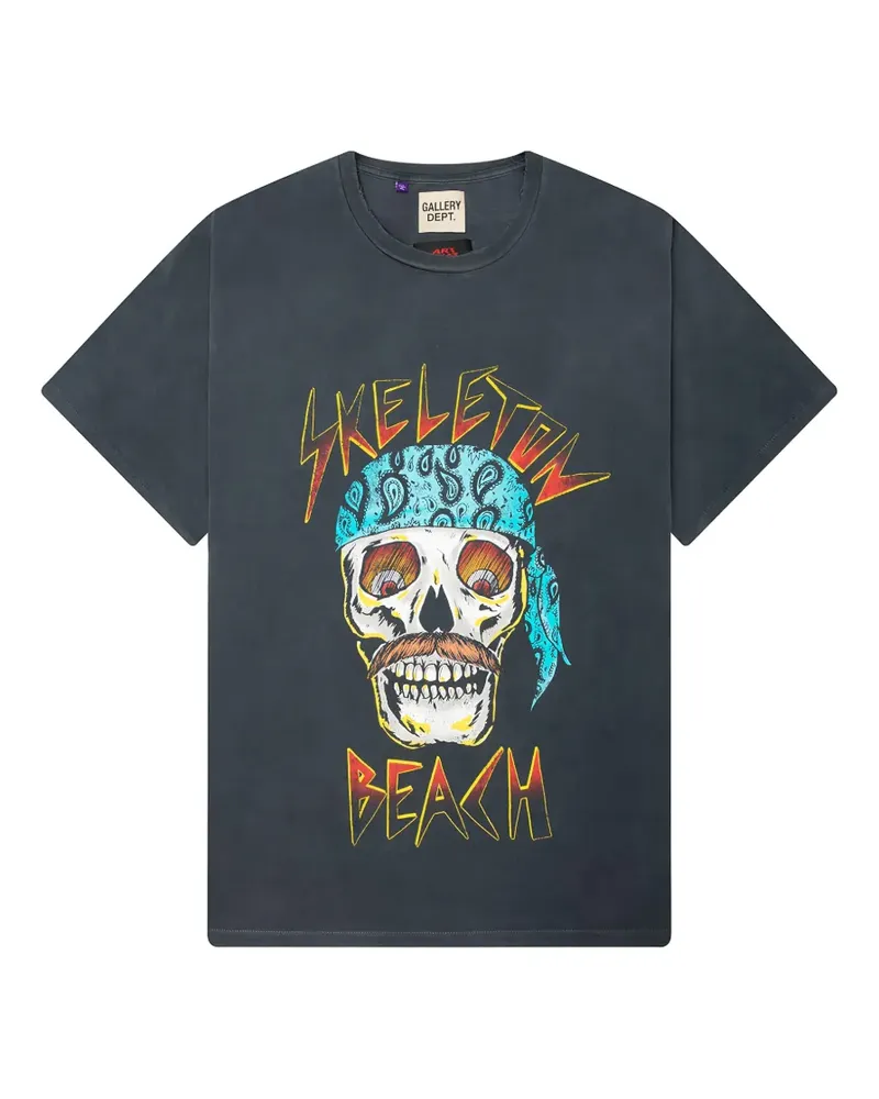 GALLERY DEPT. Skeleton Beach graphic T-shirt - Grau Grau