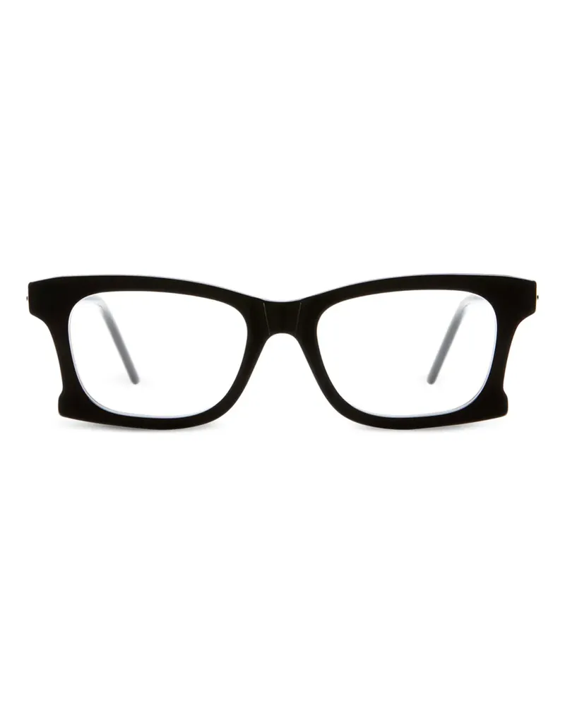 KUBORAUM Brille mit eckigem Gestell - Schwarz Schwarz