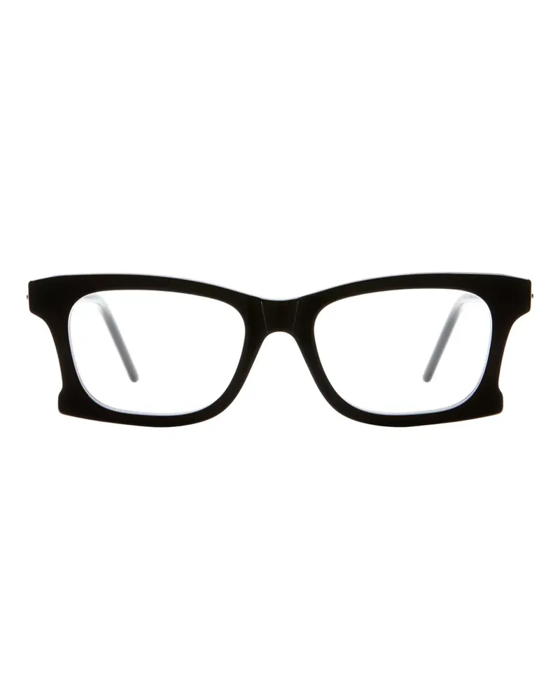 KUBORAUM square-frame glasses - Schwarz Schwarz