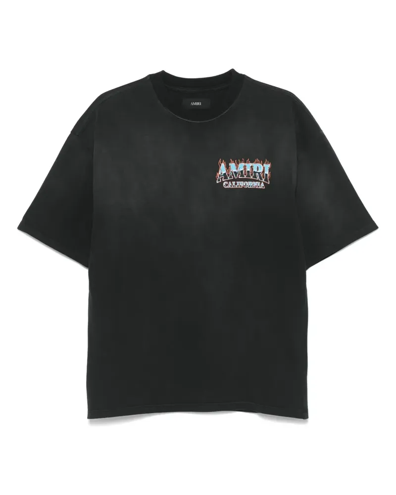 Amiri Sunny Place T-Shirt - Schwarz Schwarz