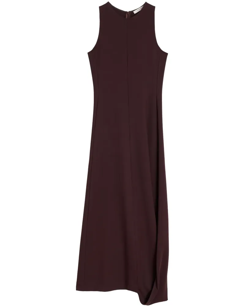 Christophe Lemaire Midikleid mit verdrehtem Saum - Rot Rot