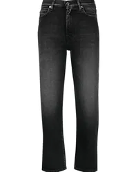 IRO Slim-Fit-Jeans aus Bio-Baumwolle Schwarz