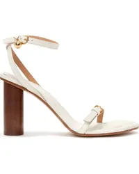 J.W.Anderson Paw Sandalen mit hohem Absatz Nude